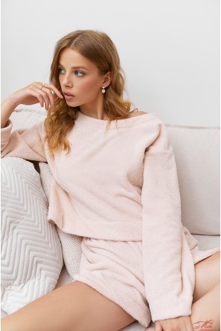 Теплий комплект кофта з шортиками Your Touch SF-6180